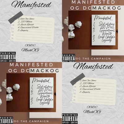 Manifested (feat. MackOG) - Single