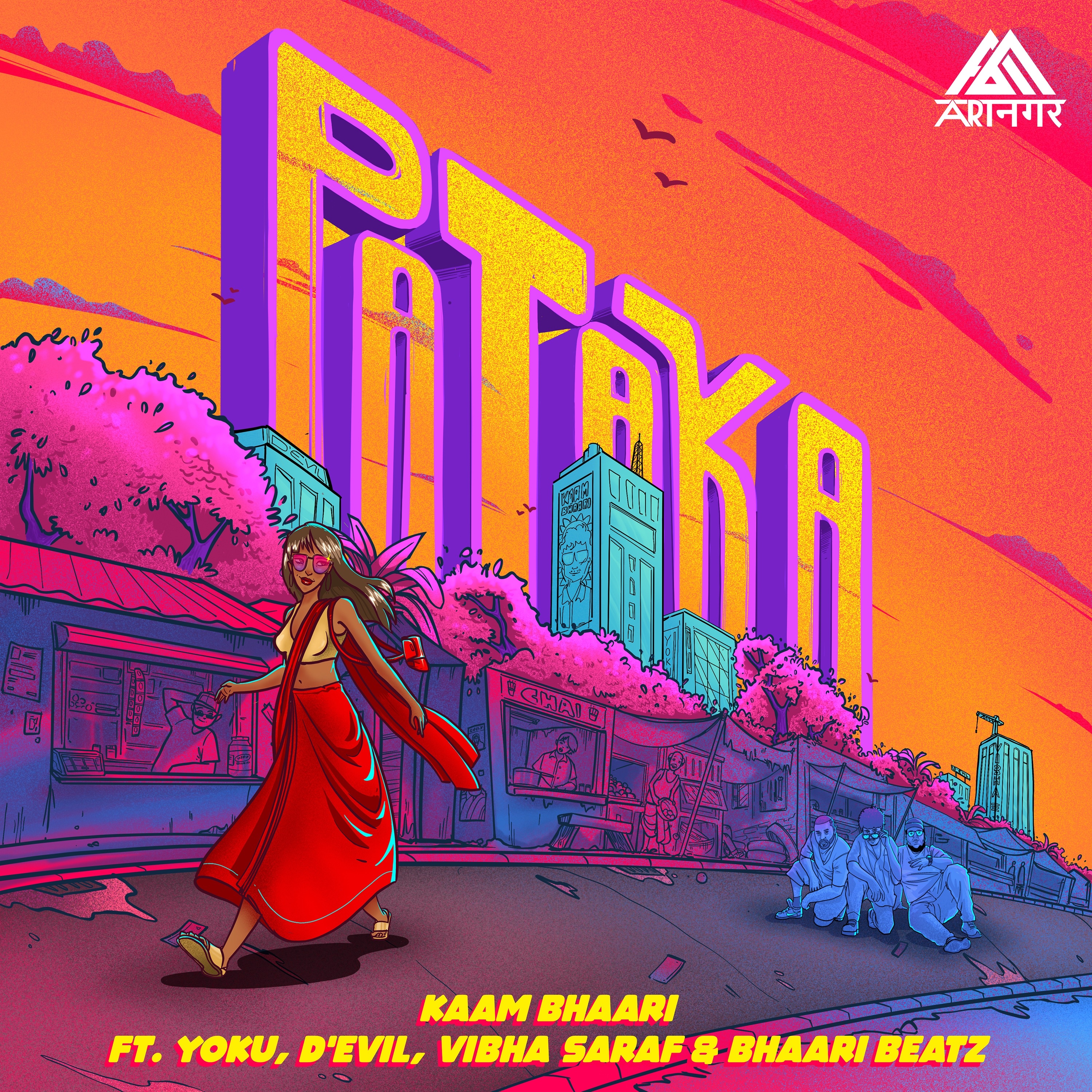 Pataka (feat. Yoku B.I.G., D'Evil, Vibha Saraf & Bhaari Beatz) - Single