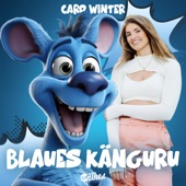 Blaues Känguru artwork