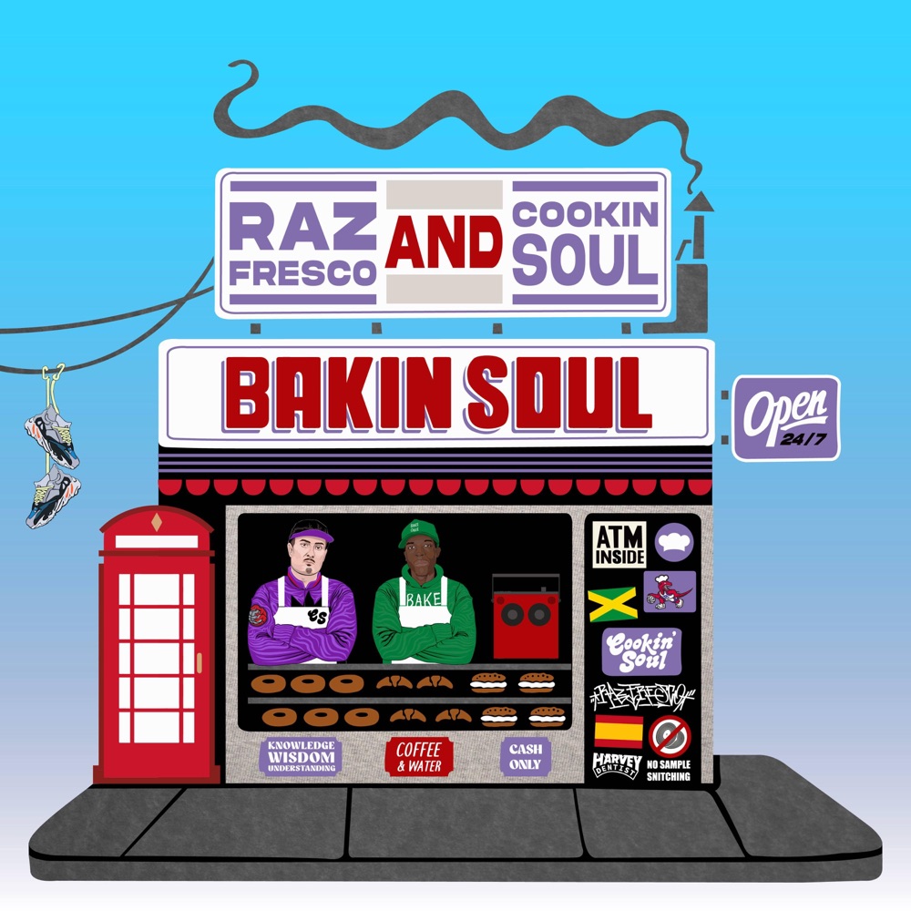 Обложка альбома «Bakin Soul» — Cookin Soul & Raz Fresco