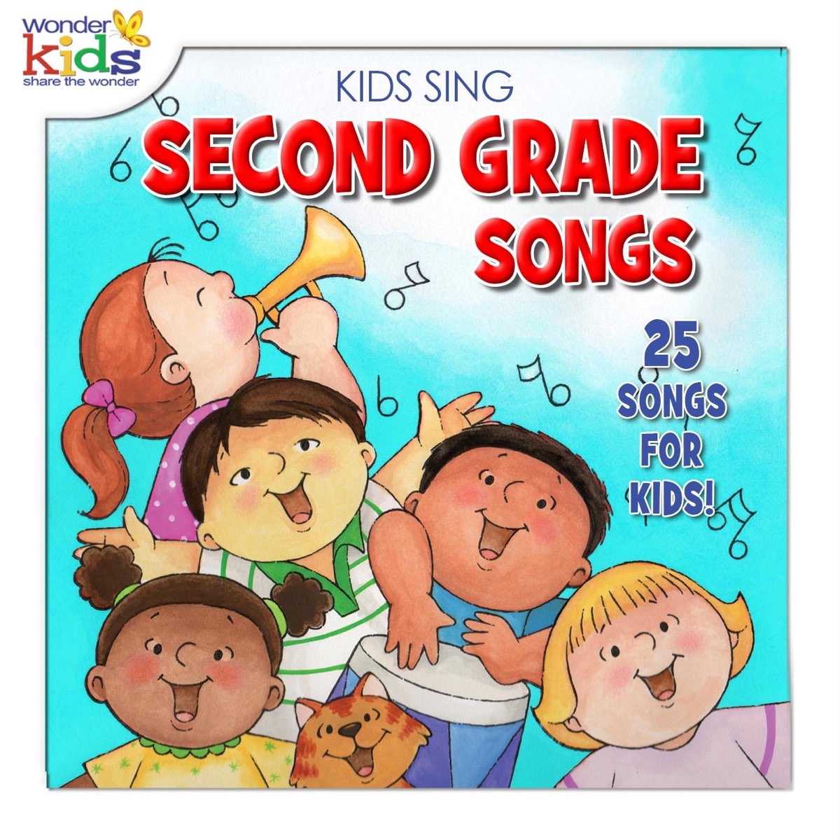  Kids Sing Second Grade Songs Album By The Wonder Kids Apple Music