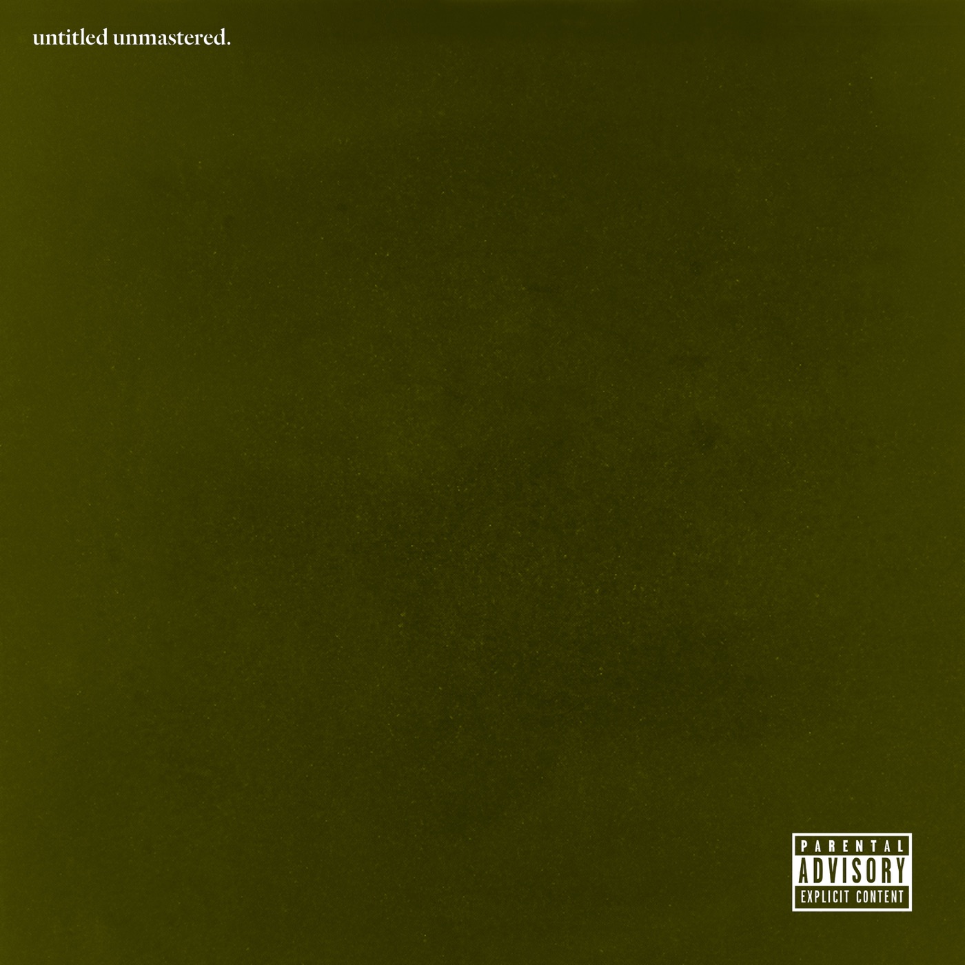 untitled unmastered. by Kendrick Lamar