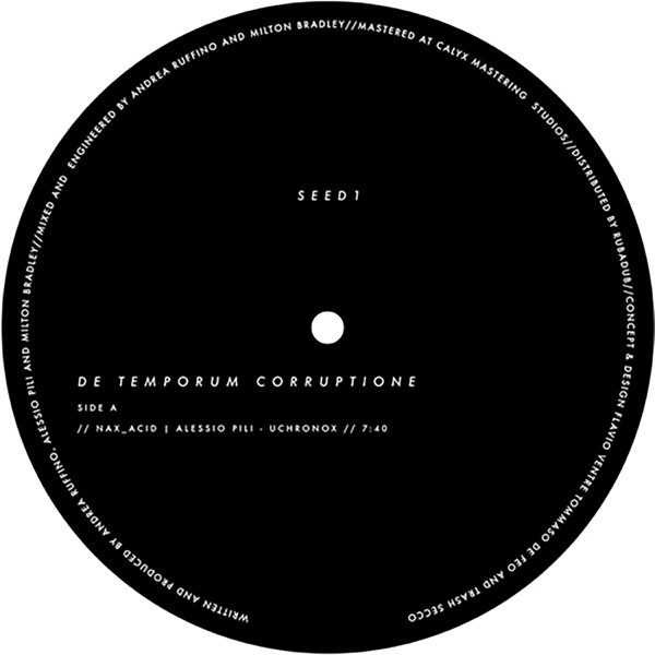 De Temporum Corruptione - Single