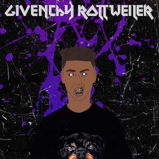 Cover artwork for Givenchy Rottweiler