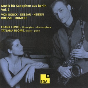 Musik für Saxophon aus Berlin, Vol. 2: 1934-1938