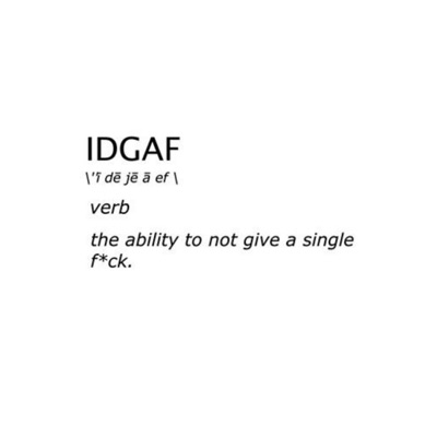 IDGAF - Single