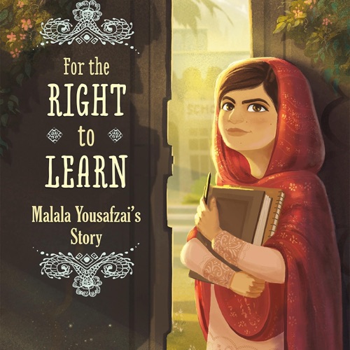 For the Right to Learn: Malala Yousafzai's Story (Unabridged) cover