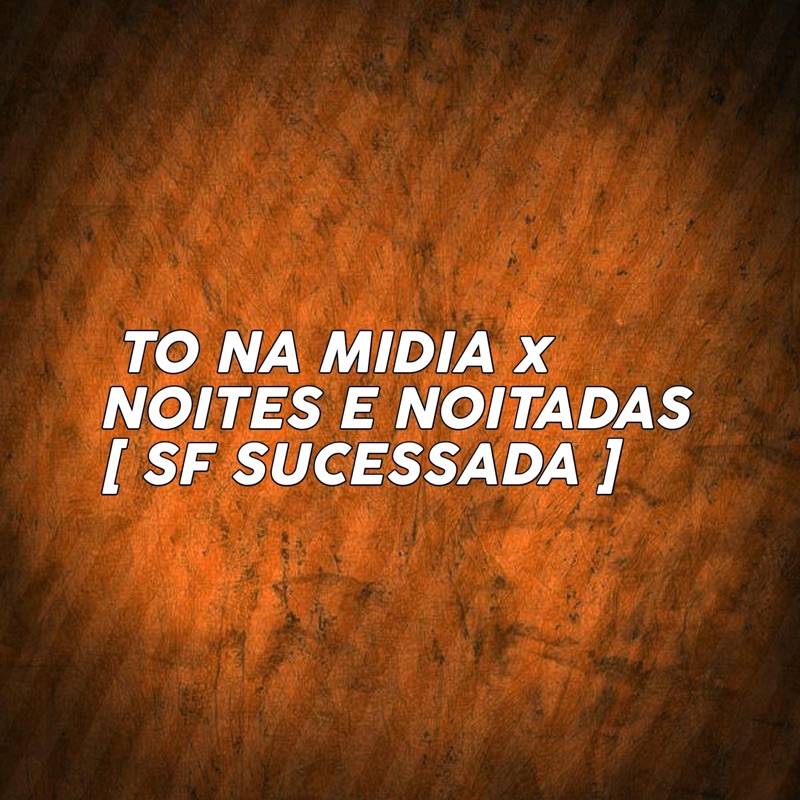 TO NA MIDIA x NOITES E NOITADAS - Single
