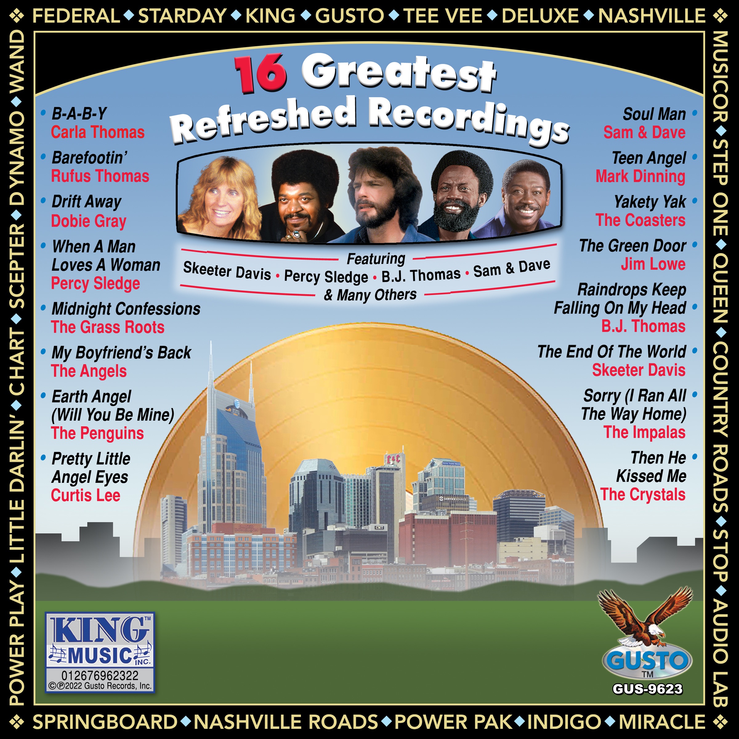 16 Greatest Refreshed Recordings (Original Gusto Records Recordings)