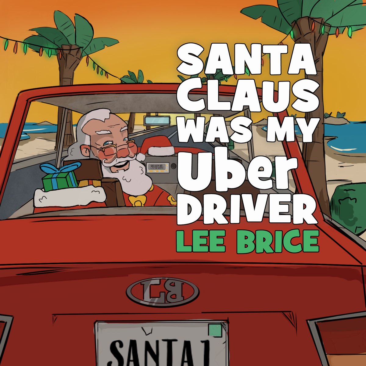 Total 58+ imagen lee brice santa was my uber driver