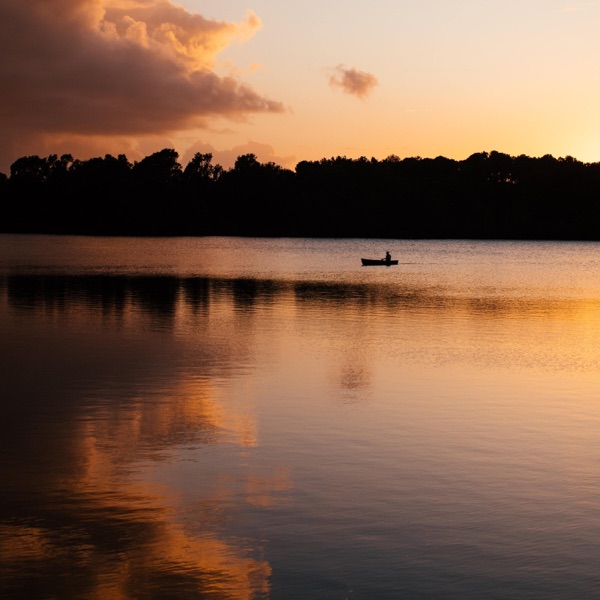 Contemplate in the Middle of Lake