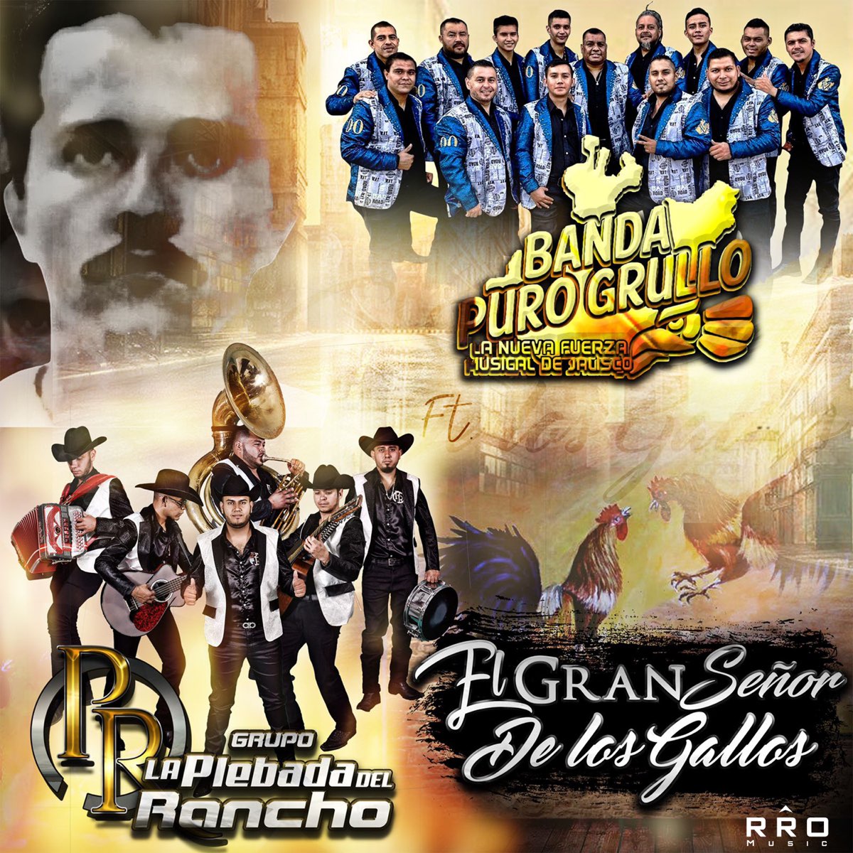 El Gran Señor De Los Gallos - Single by Banda Puro Grullo & La Plebada Del  Rancho on Apple Music