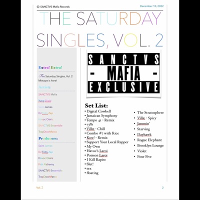 The Saturday Singles, Vol. 2