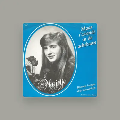 Listen to Marietje, watch music videos, read bio, see tour dates & more!