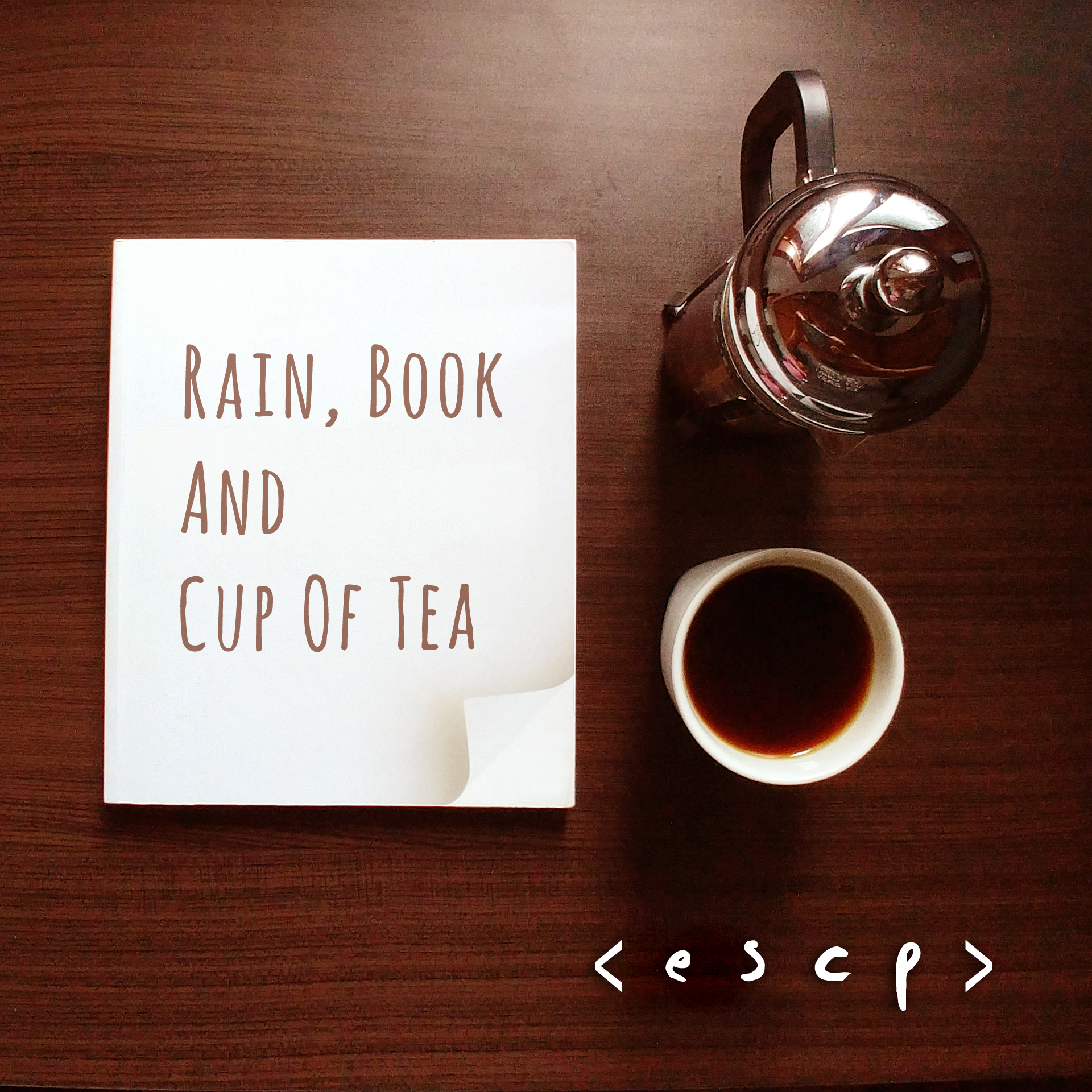 Rain, Book and Cup of Tea - Single