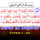 Surah Al Baqarah Verses 1 - 20 سورة البقرة Quran Recitation