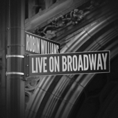 Cover to Robin Williams’s Live on Broadway