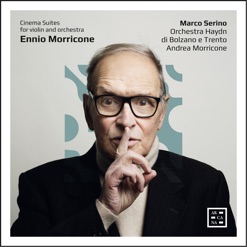 MORRICONE/CINEMA SUITES FOR VIOLIN cover art