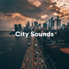 City Traffic Sounds, Placid City Noises & Busy City - People Crowd Grafik