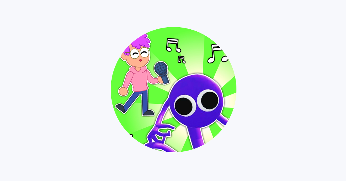 Play The Purple Rainbow Friend Song by Lankybox on  Music