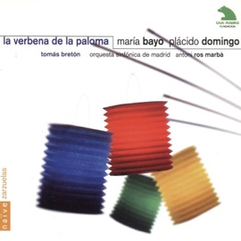 La Verbena de la Paloma, Act I: El aciete de ricino (Hilarión, Sebastián, Julián, Rita) Rafael Castejon, Coro de la communidad de madrid, Miguel Groba, Orquesta Sinfónica de Madrid, Antoni Ros-Marbà, Jesús Castejón, Plácido Domindo & Raquel Pierotti