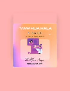 Listen to K saidi, watch music videos, read bio, see tour dates & more!