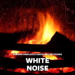 Burning Fireplace & Crackling Fire Sounds , Loopable (White Noise)