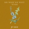 Say What You Want To Say - Single