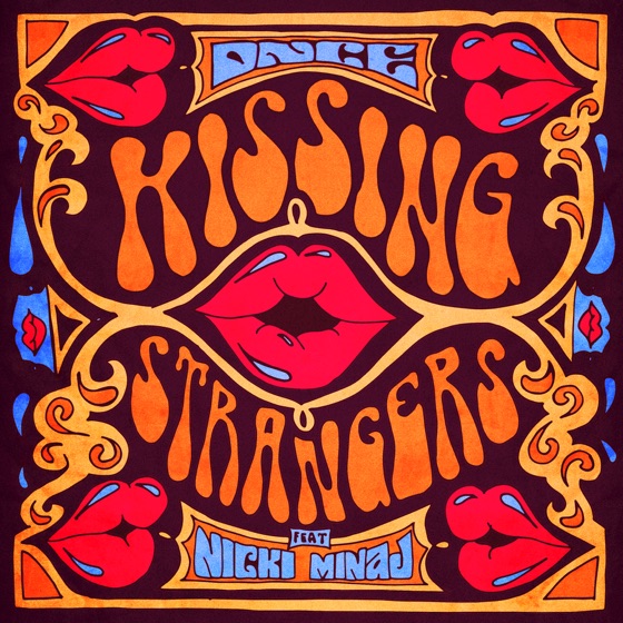 Cover artwork for Kissing Strangers (feat. Nicki Minaj)