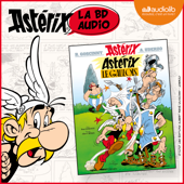 Audiobook cover for Astérix le Gaulois by Albert Uderzo & René Goscinny