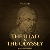 The Iliad &amp; The Odyssey (Unabridged) - Homer Cover Art
