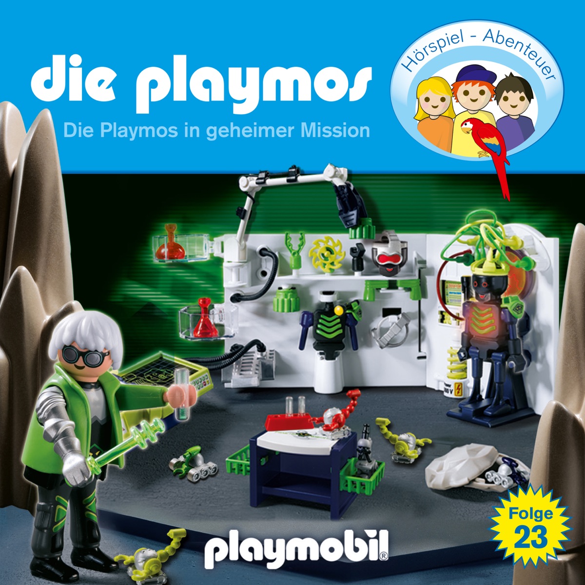 Folge 23: Die Playmos in geheimer Mission (Das Original Playmobil Hörspiel)  by Die Playmos on Apple Music