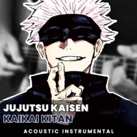 Album cover for Kaikai Kitan (Jujutsu Kaisen OP 1) [Acoustic Guitar Instrumental] - Single by Onii-Chan