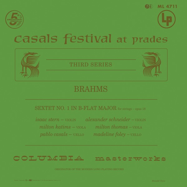 Brahms: String Sextet No. 1 in B-Flat Major, Op. 18