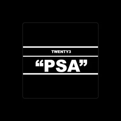 Listen to Twenty3, watch music videos, read bio, see tour dates & more!