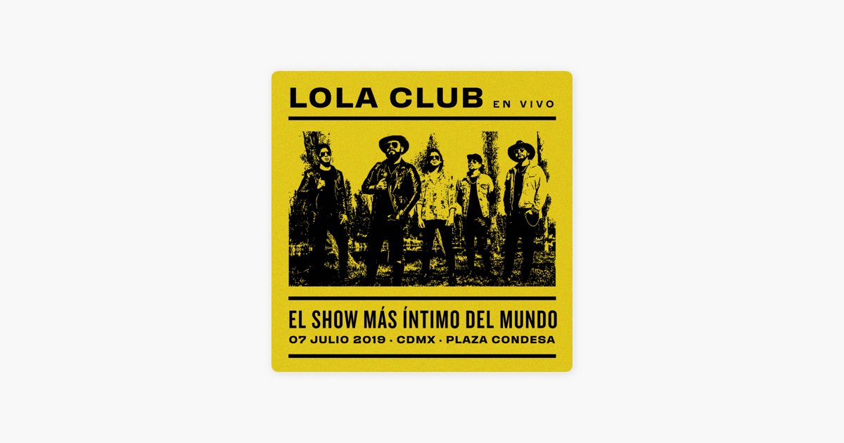 No Te Enamores (En Vivo) by Lola Club - Song on Apple Music