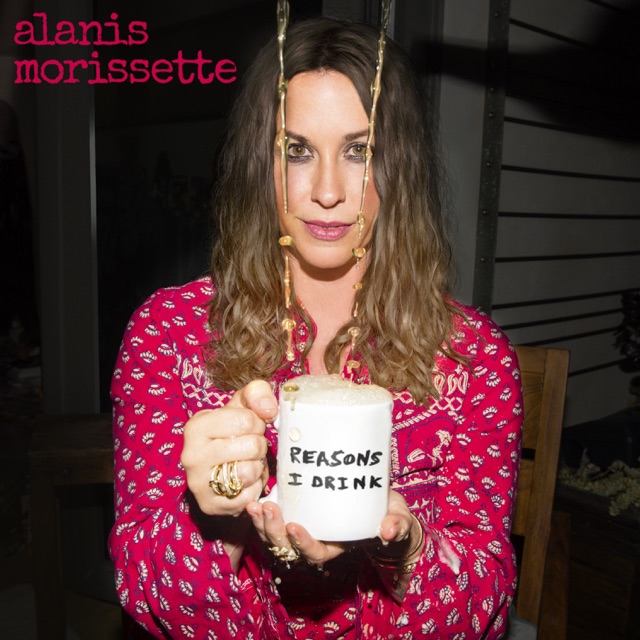 Alanis Morissette Reasons I Drink - Single Album Cover