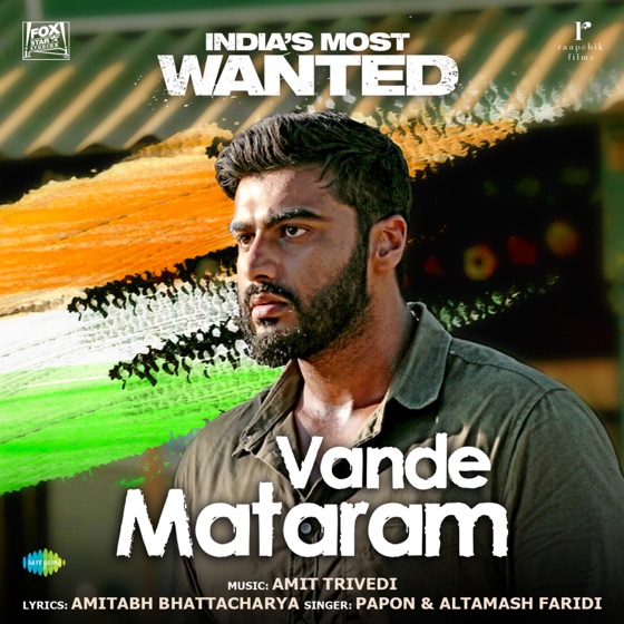 Cover artwork for Vande Mataram (From "India's Most Wanted")