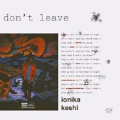 Don't Leave (feat. keshi) artwork