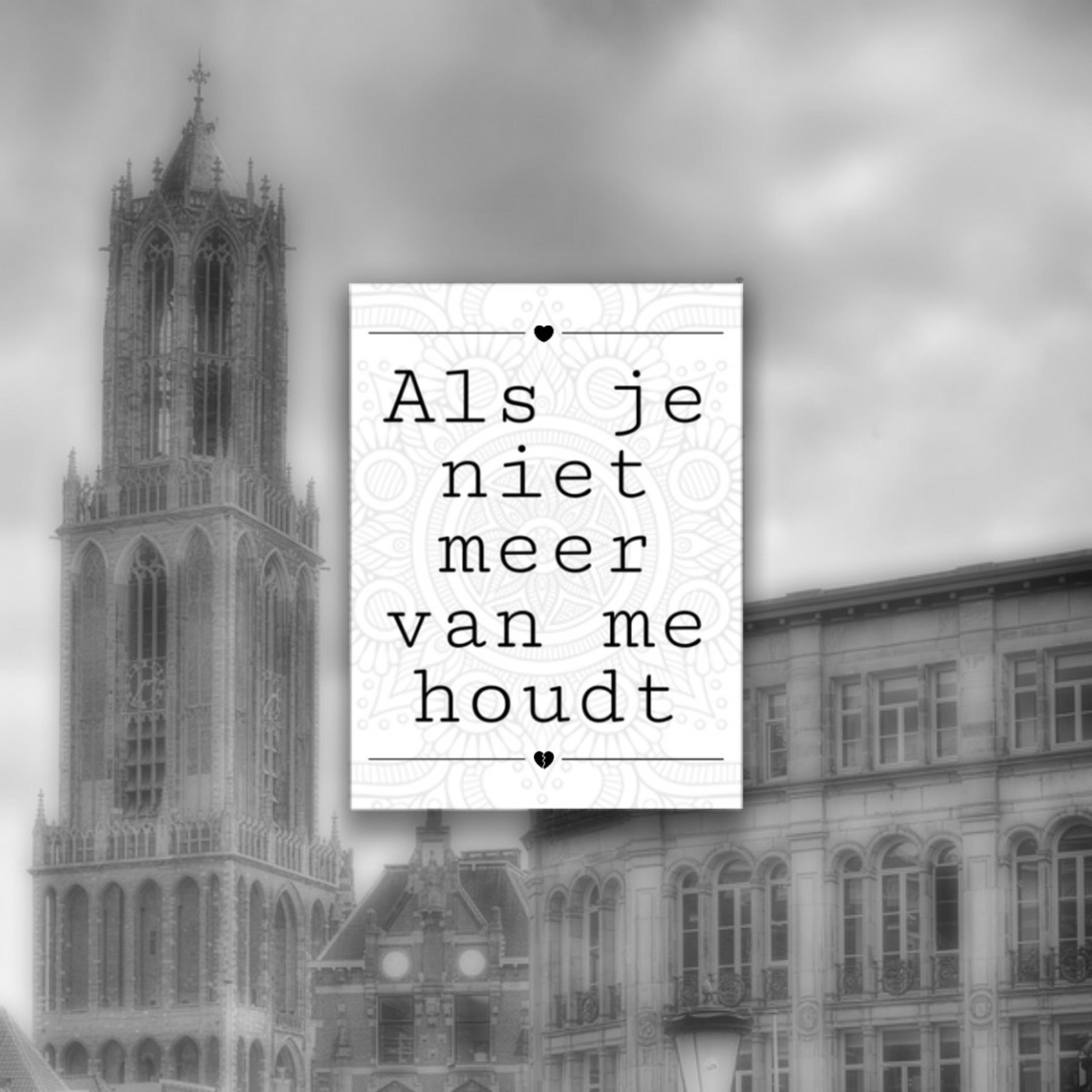 Als Je Niet Meer Van Me Houdt - Single