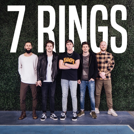 Cover artwork for 7 Rings (feat. Derek DiScanio)