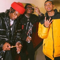 Album cover for Playboi Carti+ X Gunna X Wheezy Type Beat " Chandelier Drip" by Bvtter