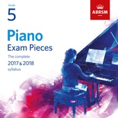 Piano Exam Pieces 2017 & 2018, Grade 5 artwork