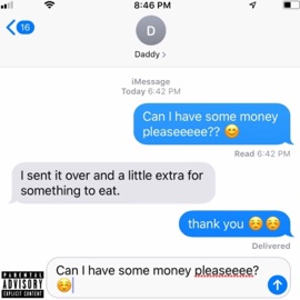 Daddy's Money Jaded Thoughts