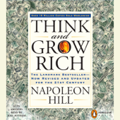 Think and Grow Rich: The Landmark Bestseller Now Revised and Updated for the 21st Century (Abridged) - Napoleon Hill Cover Art