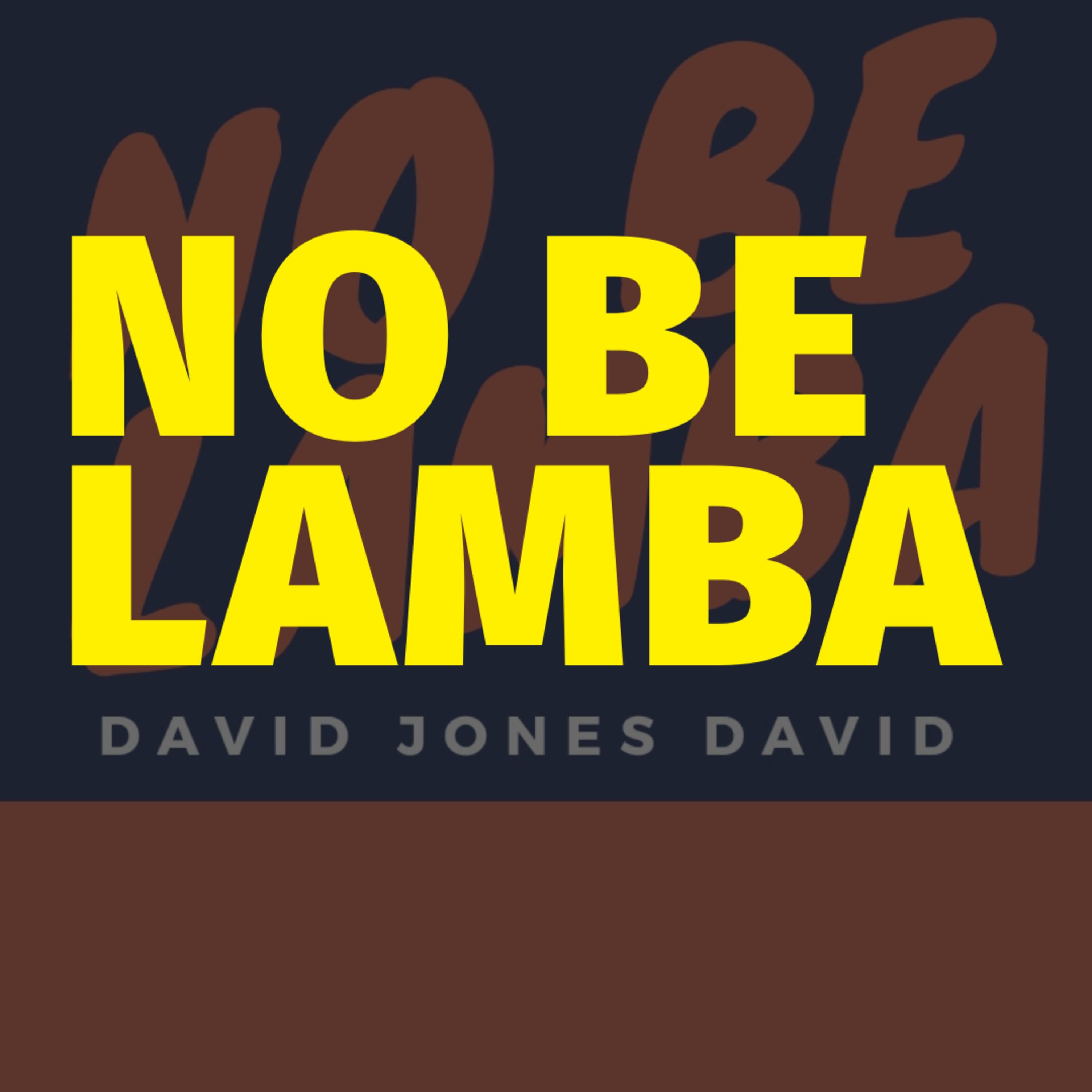 No Be Lamba - Single
