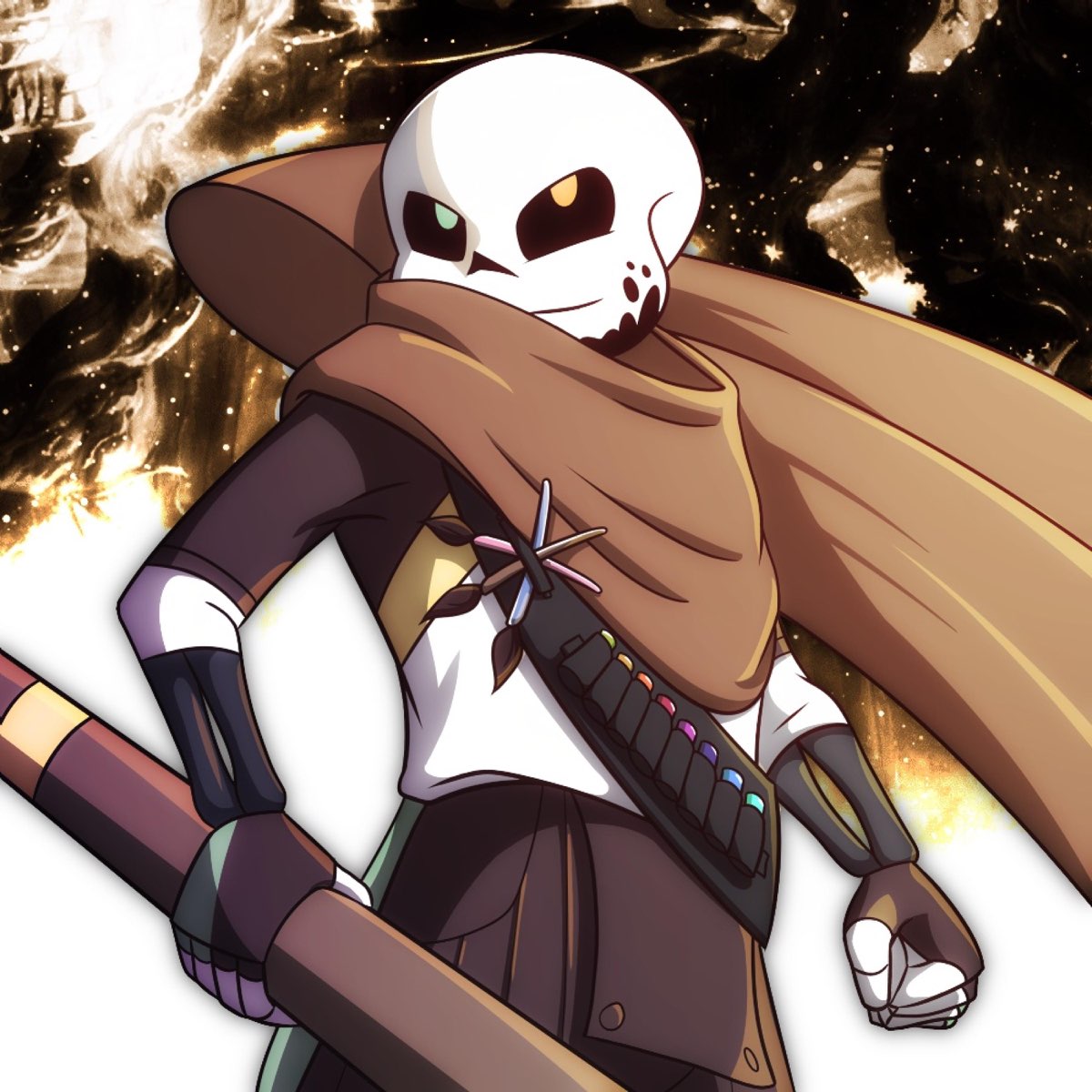 ‎Undertale AU Underverse: Inktale Sans Multiversal Strike (Fanmade ...