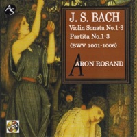 J.S.BACH: VIOLIN SONATA NO.1-3 / Aaron Rosand, Violin