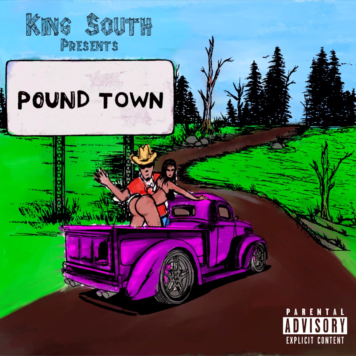  Pound Town Album By King South Apple Music
