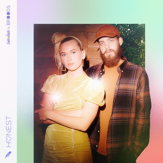Cover artwork for Honest (feat. Broods)